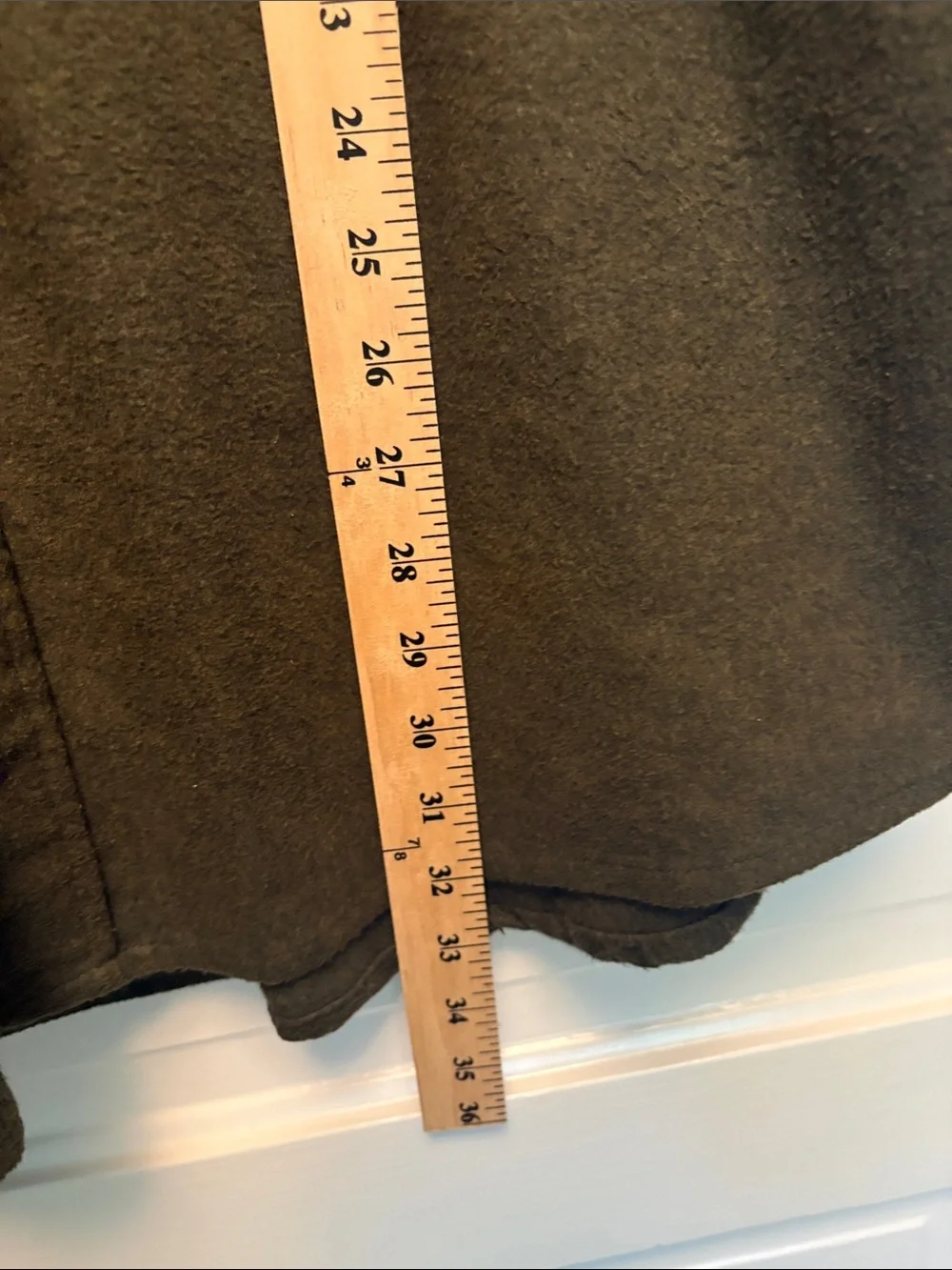 Moose Creek Olive Green Wool Overshirt Jacket XL